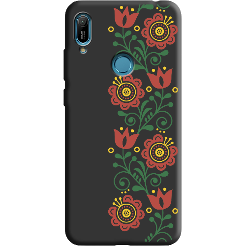 Чехол Boxface Huawei Y6 Prime 2019 Ethno Flower