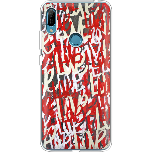 Чехол Boxface Huawei Y6 Prime 2019 Love Graffiti