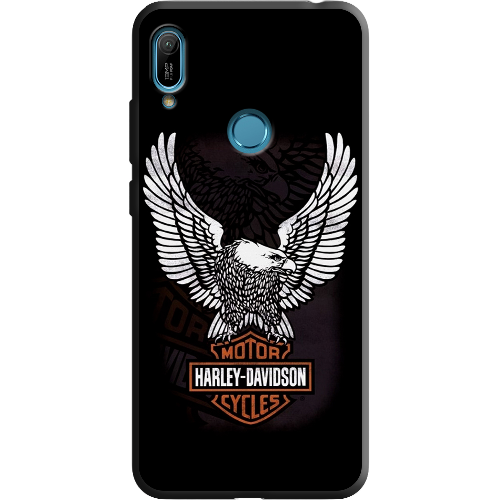 Чехол Boxface Huawei Y6 Prime 2019 Harley Davidson and eagle