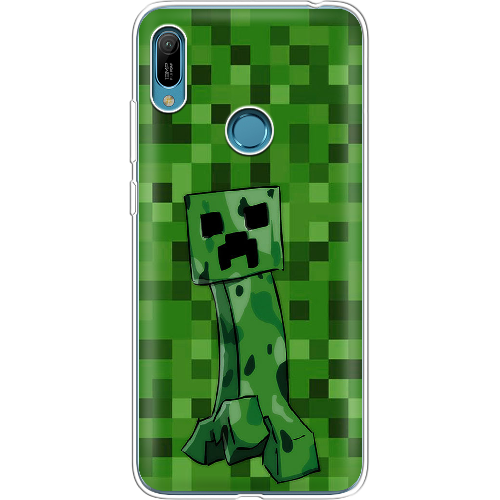 Чехол Boxface Huawei Y6 Prime 2019 Minecraft Creeper