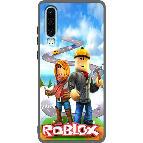 Чехол BoxFace Huawei P30 Roblox Білдерман