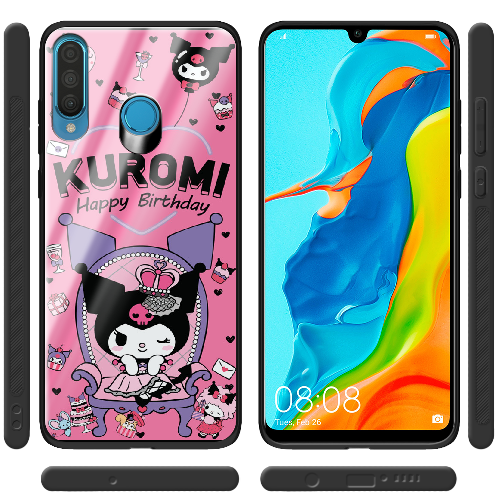 Чехол Boxface Huawei P30 Lite День народження Kuromi