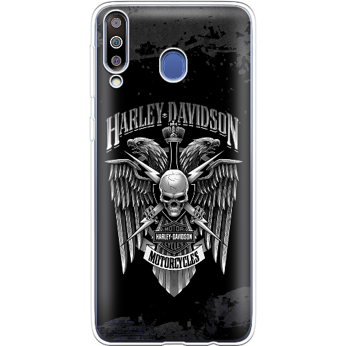 Чехол BoxFace Samsung M305 Galaxy M30 Harley Davidson skull and eagles