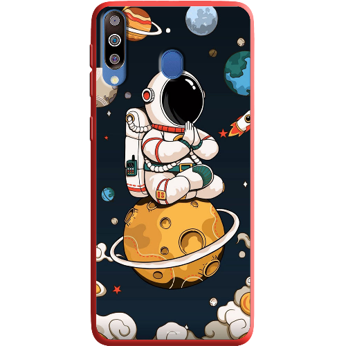 Чехол BoxFace Samsung M305 Galaxy M30 Astronaut