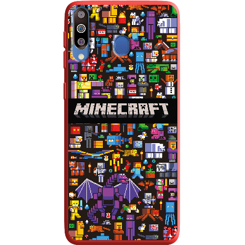 Чехол BoxFace Samsung M305 Galaxy M30 Minecraft Mobbery