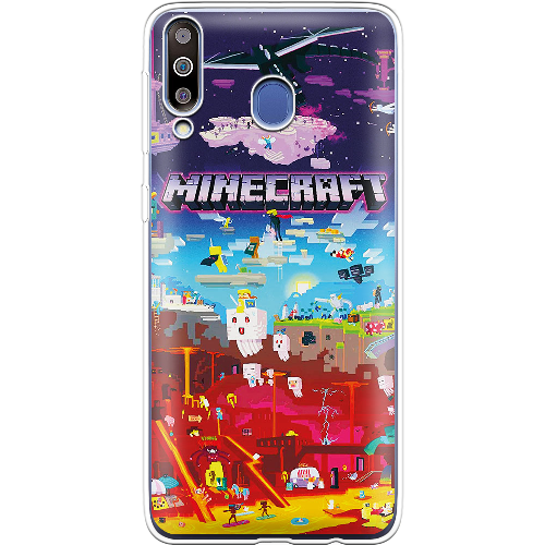 Чехол BoxFace Samsung M305 Galaxy M30 Minecraft World Beyond