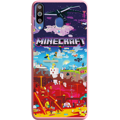 Чехол BoxFace Samsung M305 Galaxy M30 Minecraft World Beyond