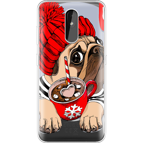 Чехол BoxFace Nokia 3.2 Winter Puggy