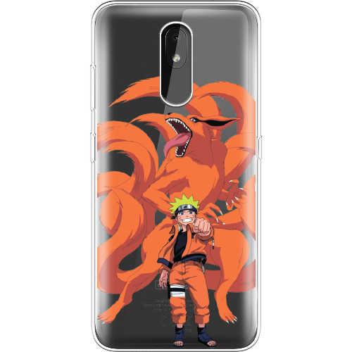 Чехол BoxFace Nokia 3.2 Naruto and Kurama