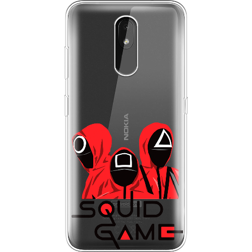 Чехол BoxFace Nokia 3.2 siquid game люди в красном