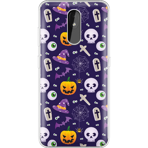 Чехол BoxFace Nokia 3.2 Halloween Purple Mood