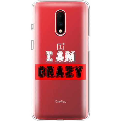Чехол BoxFace OnePlus 7 I'm Crazy