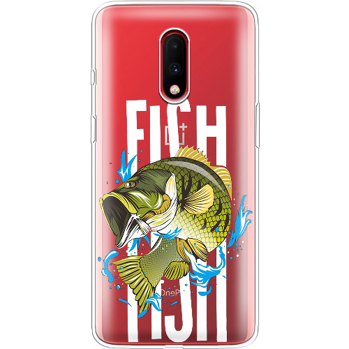 Чехол BoxFace OnePlus 7 Bass fish