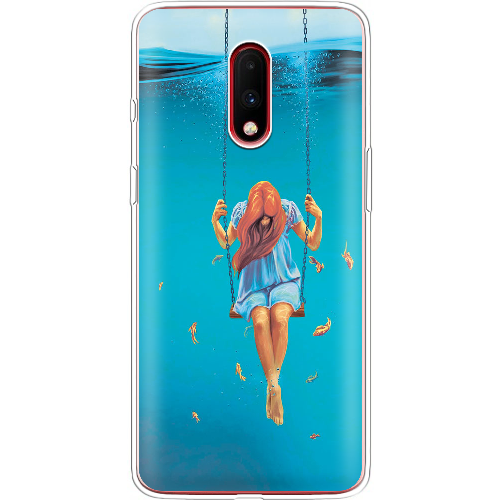 Чехол BoxFace OnePlus 7 Girl In The Sea