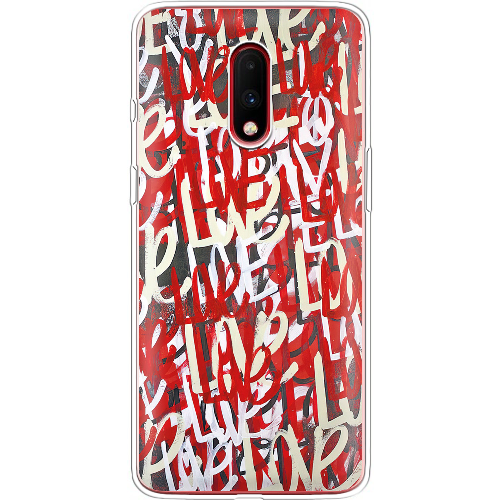 Чехол BoxFace OnePlus 7 Love Graffiti