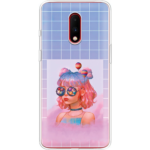 Чехол BoxFace OnePlus 7 Girl in the Clouds