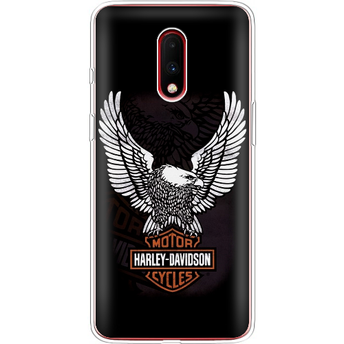 Чехол BoxFace OnePlus 7 Harley Davidson and eagle