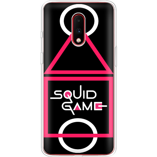 Чехол BoxFace OnePlus 7 siquid game поле для игры в кальмара