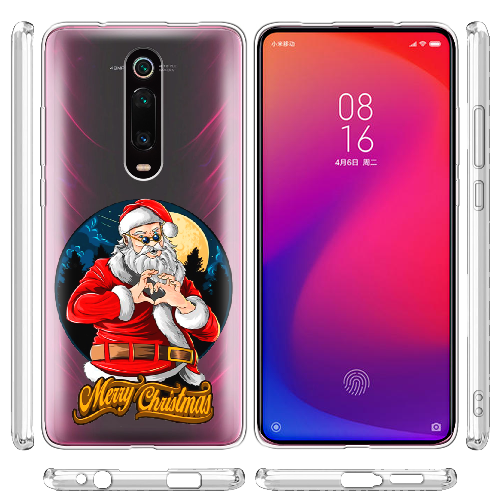 Чехол BoxFace Xiaomi Mi 9T / Mi 9T Pro Cool Santa and heart