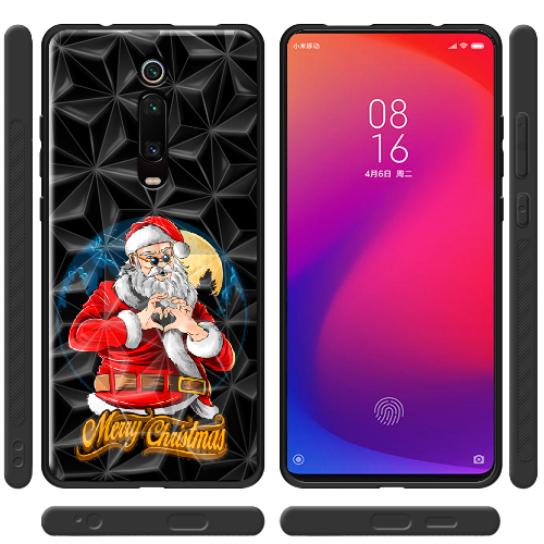 Чехол BoxFace Xiaomi Mi 9T / Mi 9T Pro Cool Santa and heart