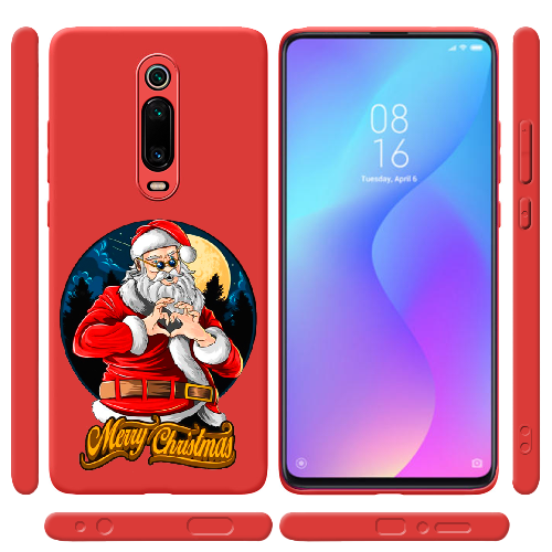 Чехол BoxFace Xiaomi Mi 9T / Mi 9T Pro Cool Santa and heart