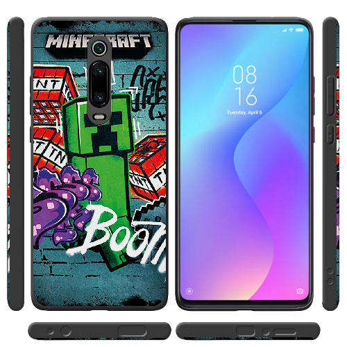 Чехол BoxFace Xiaomi Mi 9T / Mi 9T Pro Minecraft Graffiti