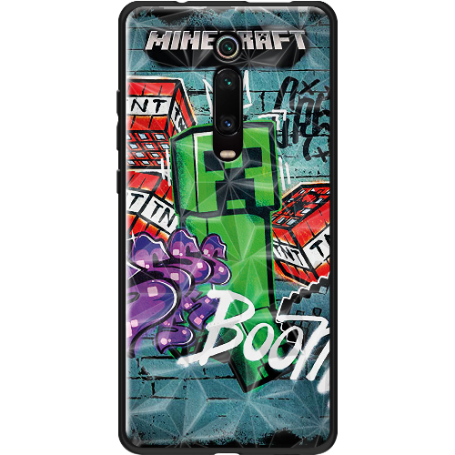 Чехол BoxFace Xiaomi Mi 9T / Mi 9T Pro Minecraft Graffiti