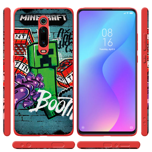 Чехол BoxFace Xiaomi Mi 9T / Mi 9T Pro Minecraft Graffiti