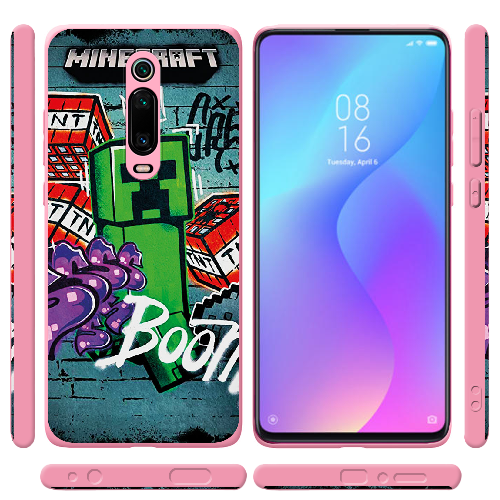 Чехол BoxFace Xiaomi Mi 9T / Mi 9T Pro Minecraft Graffiti