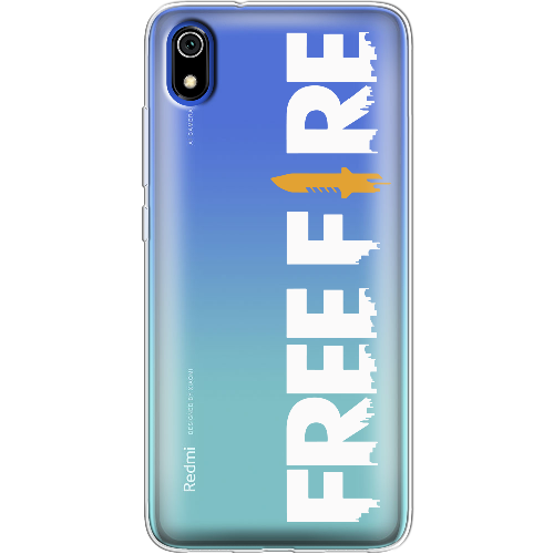 Чехол BoxFace Xiaomi Redmi 7A Белый Free Fire