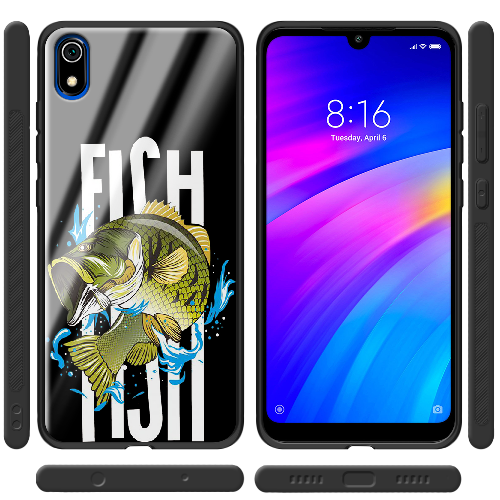 Чехол BoxFace Xiaomi Redmi 7A Bass fish