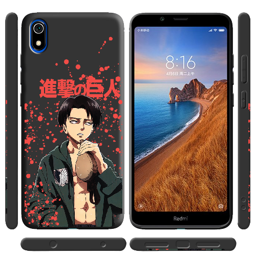 Чехол BoxFace Xiaomi Redmi 7A Атака Титанов Леви