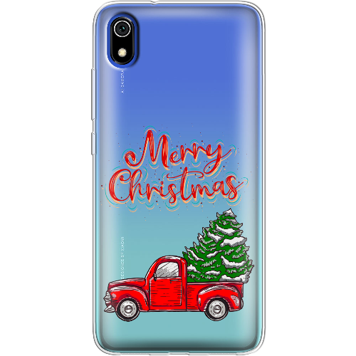 Чехол BoxFace Xiaomi Redmi 7A Holiday Car Merry Christmas