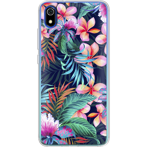 Чехол BoxFace Xiaomi Redmi 7A flowers in the tropics