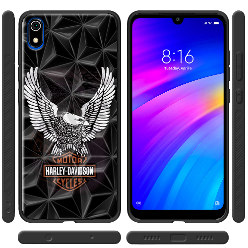 Чехол BoxFace Xiaomi Redmi 7A Harley Davidson and eagle