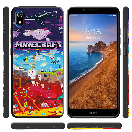 Чехол BoxFace Xiaomi Redmi 7A Minecraft World Beyond