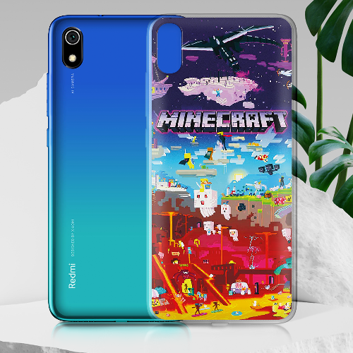 Чехол BoxFace Xiaomi Redmi 7A Minecraft World Beyond