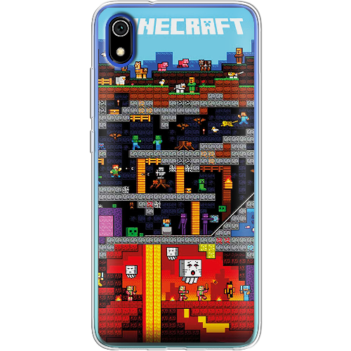 Чехол BoxFace Xiaomi Redmi 7A Minecraft Lode Runner