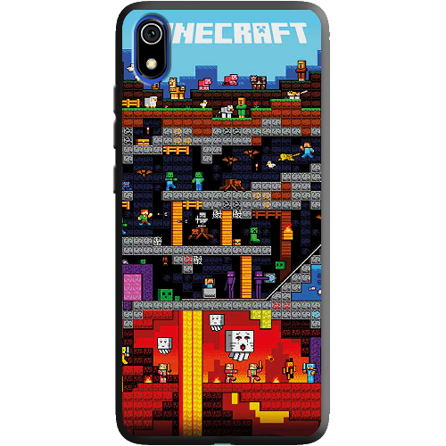 Чехол BoxFace Xiaomi Redmi 7A Minecraft Lode Runner