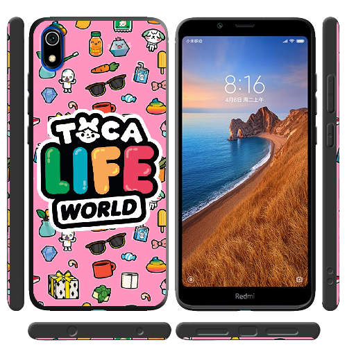 Чехол BoxFace Xiaomi Redmi 7A Toca Boca Life World