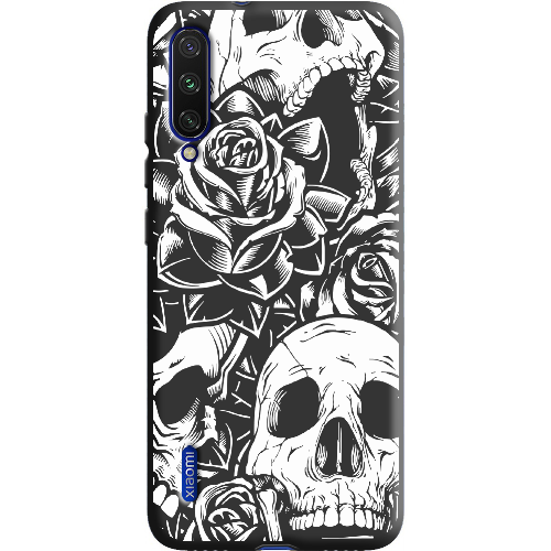 Чехол BoxFace Xiaomi Mi A3 Skull and Roses