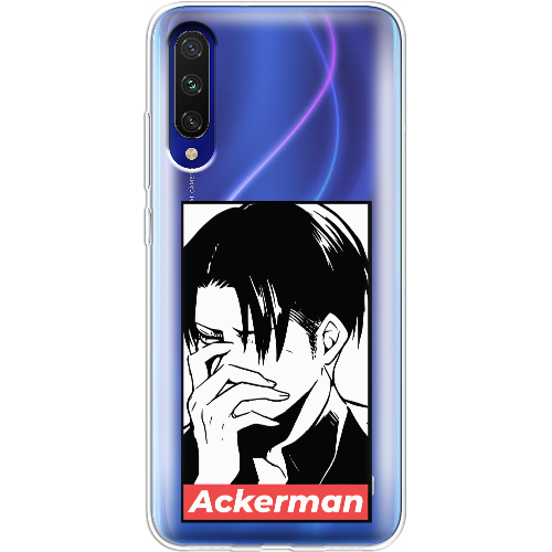 Чехол BoxFace Xiaomi Mi A3 Attack On Titan - Ackerman