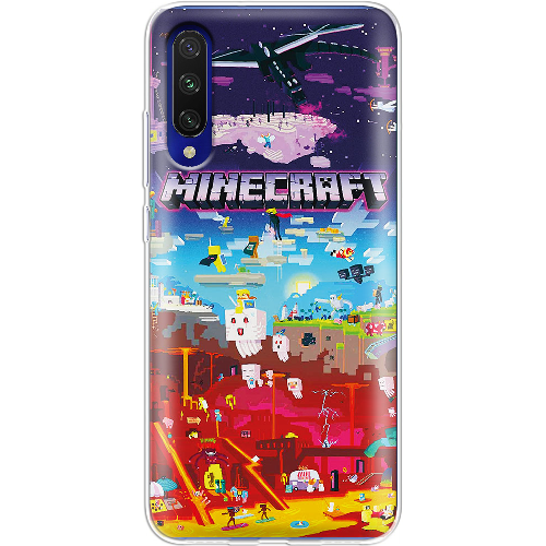 Чехол BoxFace Xiaomi Mi A3 Minecraft World Beyond