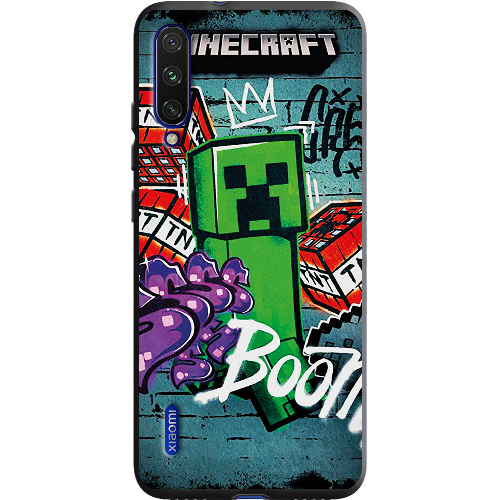 Чехол BoxFace Xiaomi Mi A3 Minecraft Graffiti