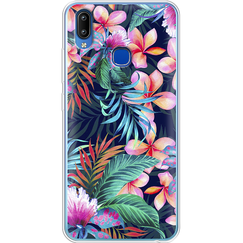 Чехол BoxFace Vivo Y93 Lite flowers in the tropics