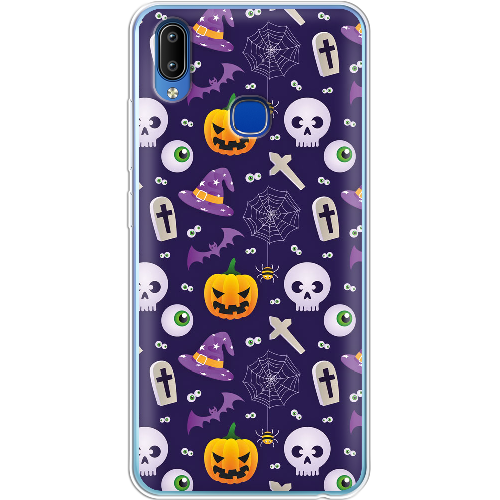 Чехол BoxFace Vivo Y93 Lite Halloween Purple Mood