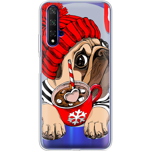 Чехол BoxFace Honor 20 Winter Puggy