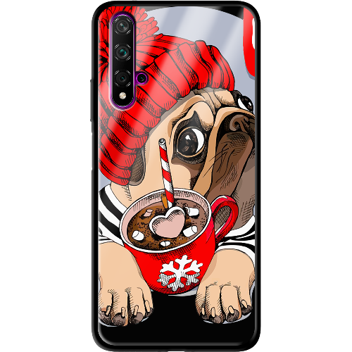 Чехол BoxFace Honor 20 Winter Puggy