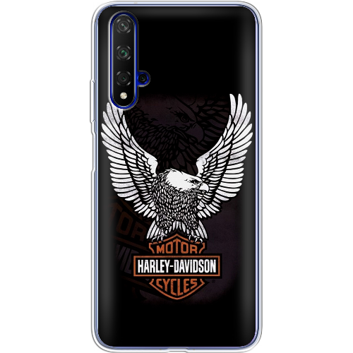 Чехол BoxFace Honor 20 Harley Davidson and eagle