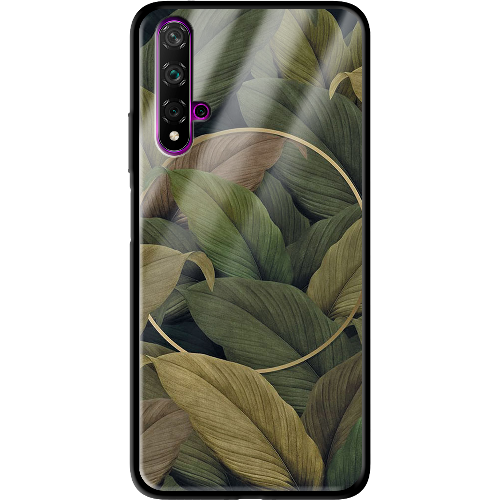 Чехол BoxFace Honor 20 Green Leaf